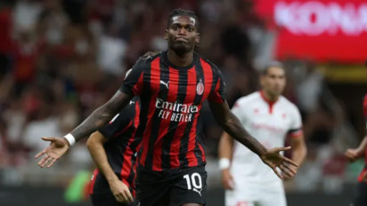 Nyaris Tergelincir! Rafael Leao Jadi Penyelamat AC Milan dari Kekalahan Dramatis Lawan Genoa di San Siro