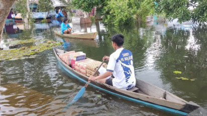 Terobos Banjir, Rumah BUMN Pertamina Banjarmasin Salurkan Bantuan Tanggap Bencana untuk Warga Kalsel