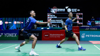 Hasil Malaysia Open 2026: Kalah Dua Game Langsung, Fajar/Fikri Dihentikan Aaron/Soh di Semifinal