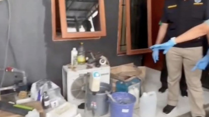 Gerebek Pabrik Tembakau Sintetis di Tangerang, BNN Ringkus Tiga Orang Pelaku