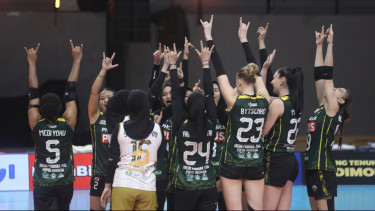 Mediol Yoku Cs Gemilang, Pelatih Gresik Phonska Tak Mau Jemawa Usai Bantai Medan Falcons di Proliga 2026