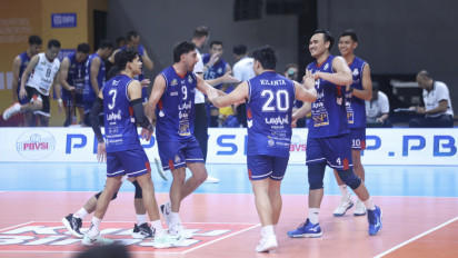 Hasil Proliga 2026 Putra: Boy Arnez Cs Terlalu Perkasa, LavAni Nodai Kemenangan Jakarta Bhayangkara Presisi