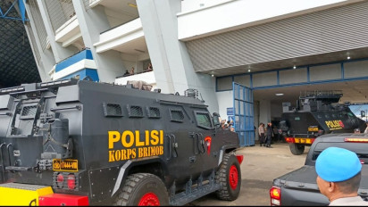 Skuad Persija Jakarta Tiba dengan Rantis Barracuda untuk Hadapi Persib, Bobotoh: Bandung Aman