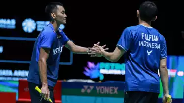 Fajar/Fikri di Semifinal Malaysia Open 2026