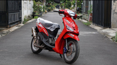 Riset Nekat Bengkel Lokal, Sulap Motor Matic Harian Jadi 2 Silinder