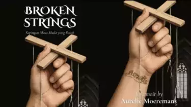 buku Broken Strings karya Aurélie Moeremans