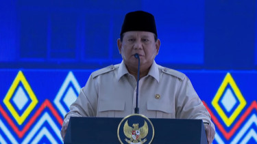Prabowo Tak Kuasa Tahan Air Mata saat Resmikan 166 Sekolah Rakyat di 34 Provinsi