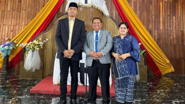 Temui Pendeta Silitonga, Kemenag Ajak Jemaat Gereja HKBP Pardomuan Silangkitang Jaga Persatuan