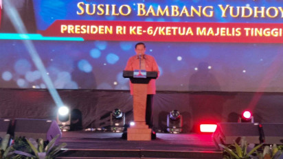 AHY Tak Hadiri Acara Demokrat karena Dampingi Prabowo, SBY: Negara yang Utama, Baru Partai