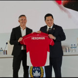 Erick Thohir Puji John Herdman Jelang Duel Kontra Bulgaria di GBK