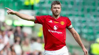 Michael Carrick, kandidat terkuat menjadi pelatih interim Manchester United.