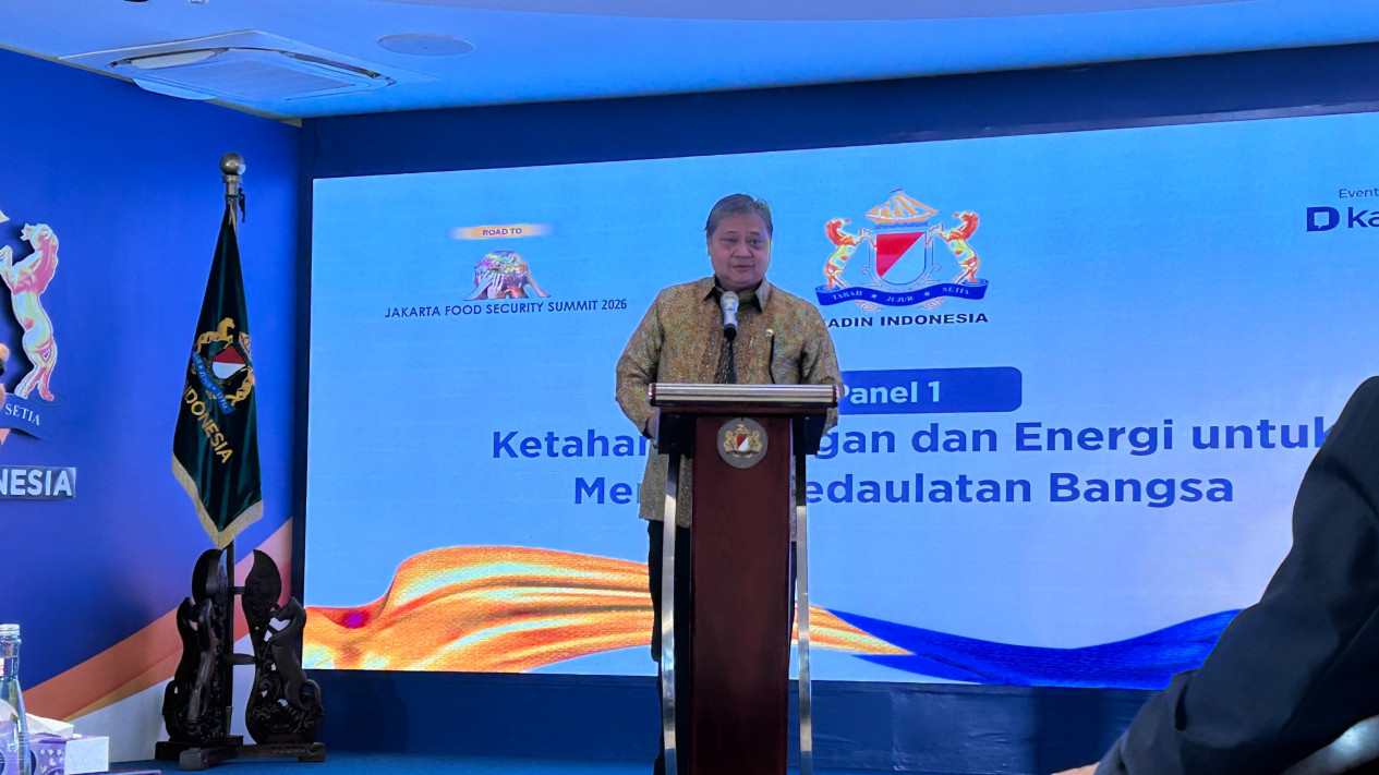 Anggaran Ketahanan Pangan Rp164 Triliun, Airlangga Siapkan Skema Logistik hingga UMKM Desa untuk Tahan Inflasi
            - galeri foto