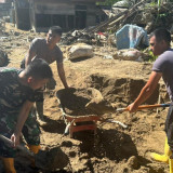 Brimob Batalyon C Kembali Terjun Pulihkan Kehidupan Warga Pascabanjir di Batang Toru, Bangun Fasilitas Air Bersih