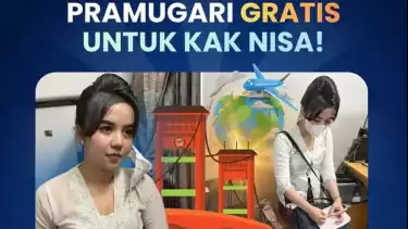 Nasib Mujur Khairun Nisa, Sempat Ditangkap Polisi karena Jadi Pramugari Gadungan Batik Air hingga Viral, Kini Ditawari Pendidikan Gratis
