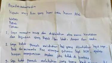 KPK Perpanjang Masa Penahanan, Gubenur Riau Nonaktif Sampaikan Surta Berisikan Sumpahnya