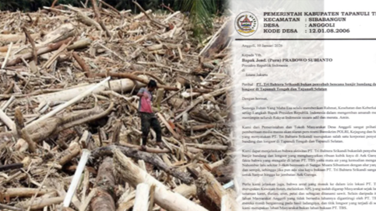 Kepala Desa Anngoli Berkomentar soal Biang Kerok Banjir di Tapteng dan Tapsel: Bukan PT TBS
            - galeri foto