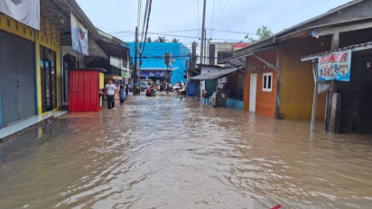 Banjir di Serang Meluas Hingga 17 Kecamatan