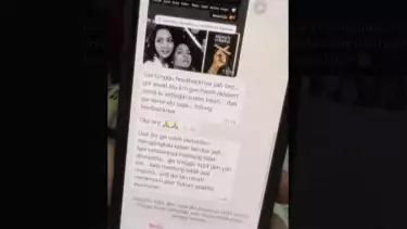 Ancaman diduga sosok Roby Tremonti kepada Hesti Purwadinata dan sang suami, Edo Borne