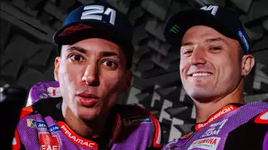 Dua pembalap Pramac Yamaha di MotoGP 2026, Toprak Razgatlioglu dan Jack Miller.