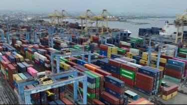 Arus Peti Kemas Tembus 13.34 Juta TEUs, Tumbuh 6,87 Persen