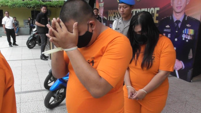 Beraksi di Area Persawahan, Pasutri Spesialis Curanmor Ditangkap Polisi