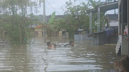 Korban Banjir di Tangerang Butuh Bantuan