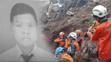 Pendaki Syafiq Ali (18) yang hilang di Gunung Slamet selama 17 hari akhirnya ditemukan