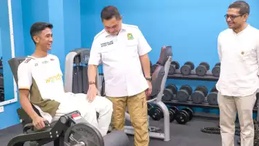 Peresmian Fasilitas Baru Pelatnas PBSI