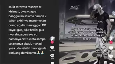 Postingan patah hati pada akun TikTok @Massss_Alllll disinyalir merupakan milik Syafiq Ali