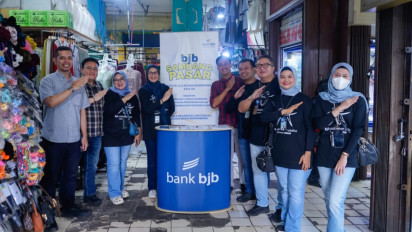 Bank BJB Hadir di Pasar Tradisional, Perluas Dukungan Pembiayaan dan Transaksi UMKM