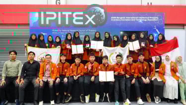 Pelajar Indonesia Borong Medali pada Kompetisi Internasional di Thailand