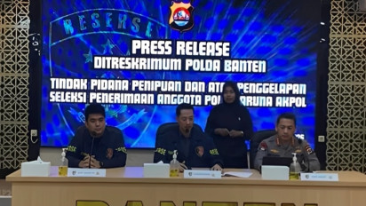 Terapkan Peraturan KUHAP Baru, Polda Banten Mulai Tak Tampilkan Tersangka Saat Konpers