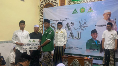 GP Ansor Kota Probolinggo Peringati Isra Mi’raj, Soroti Peran Guru Ngaji