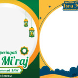 11 Link Twibbon Isra Mi raj 1447 H 2026, Cocok untuk Story WA, IG, TikTok