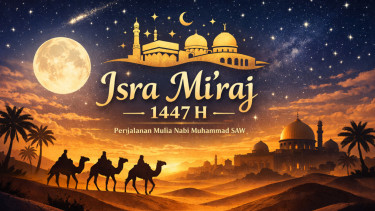 15 Ucapan Peringatan Isra Mi’raj 1447 H 2026 Penuh Doa, Cocok untuk Caption Media Sosial