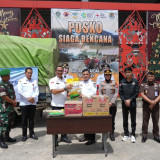 BNPP Salurkan Bantuan untuk Korban Banjir di Kabupaten Landak Kalbar