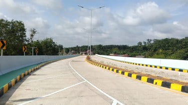 Atasi Kemacetan Perlintasan Kereta Api, Flyover Gelumbang Muara Enim segera Fungsional 