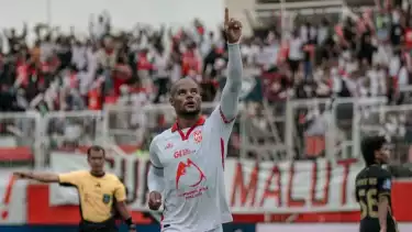 Penyerang Malut United, David da Silva