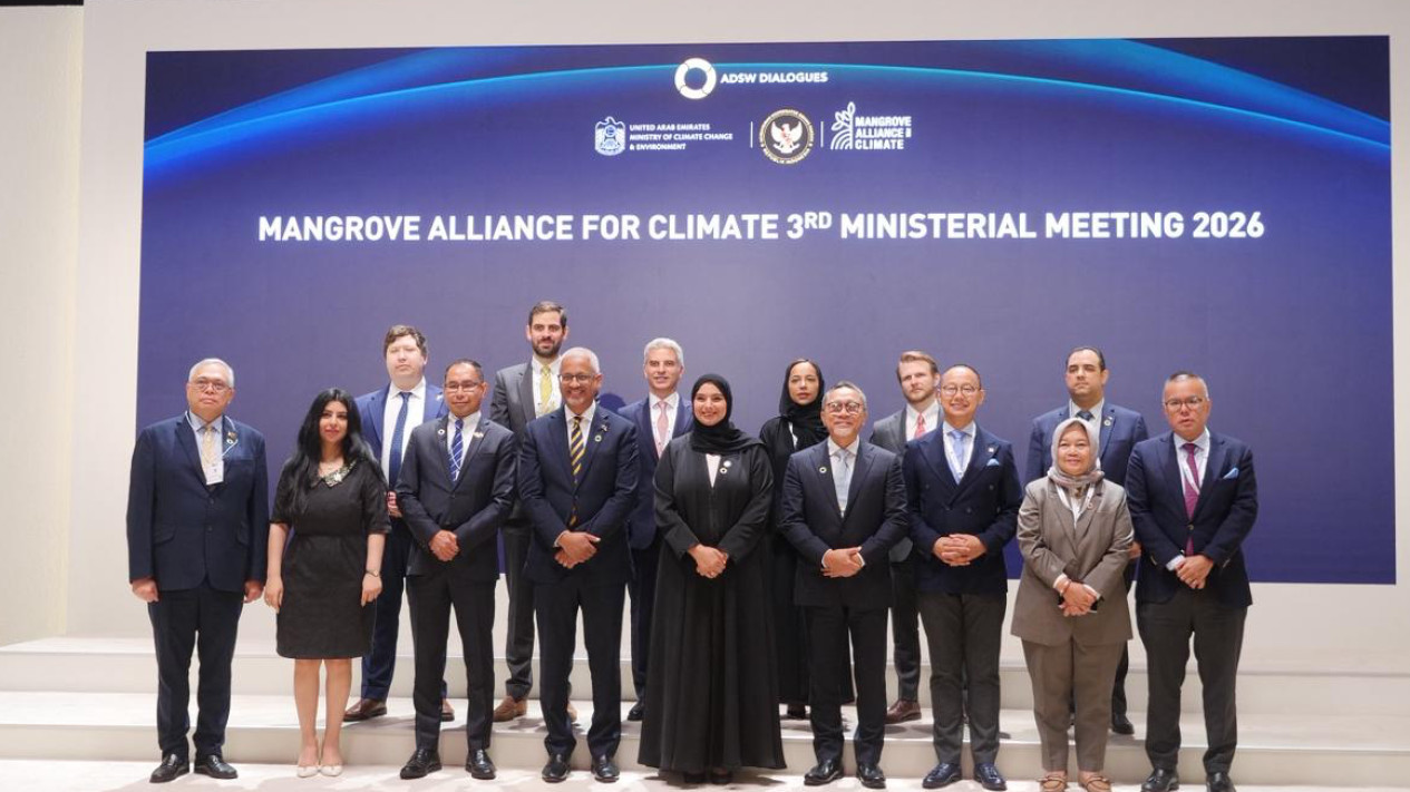 Indonesia–UEA Pimpin Agenda Iklim Global, 47 Negara Kumpul Bahas Restorasi Mangrove
            - galeri foto