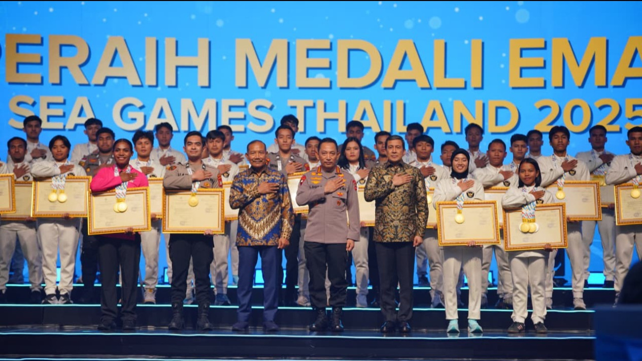 Kapolri Beri Apresiasi ke Atlet Polri dan Non-Polisi yang Berprestasi di Sea Games 2025
            - galeri foto