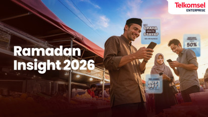 Telkomsel Bongkar 'Momen Emas' Ramadan: Trafik Digital Meledak 87% di Waktu Sahur, Peak Hour Terbaik yang Bikin Iklan ‘Auto-Nempel’