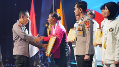 Kapolri Apresiasi 38 Atlet Polri yang Berprestasi di Sea Games 2025, 101 Atlet Non-Polisi Juga Dapat Hadiah Istimewa