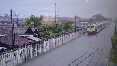 Penumpang KA Ciremai Dialihkan Imbas Banjir Pantura