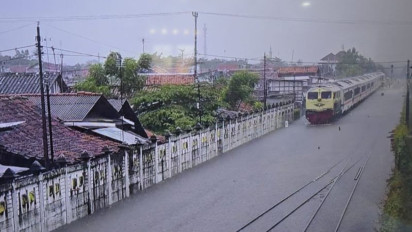 Penumpang KA Ciremai Dialihkan Imbas Banjir Pantura