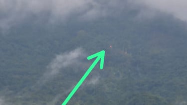 Titik Hilangnya Pesawat ATR di Gunung Bantimurung Bulusaraung Maros, TNI AU hingga Basarnas Kebut Pencarian