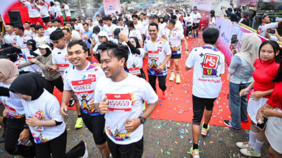 Tren Gaya Hidup Sehat Semakin Meningkat, HS Run di Lampung Diikuti Ribuan Peserta