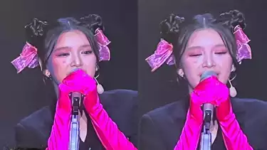 Tiara Andini di acara HUG K-Pop Concert 2026