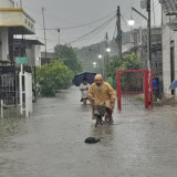 Bekasi Dikepung Banjir Akibat Diguyur Hujan Seharian, Puluhan Desa dan Lahan Padi Kebanjiran