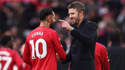 Debut Michael Carrick, Man United Bungkam Man City 2-0  Kasih Paham Bos, Bos!