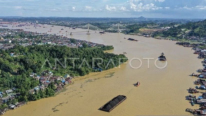 Tambat Kapal Besar Akan Dibangun di Sungai Mahakam
